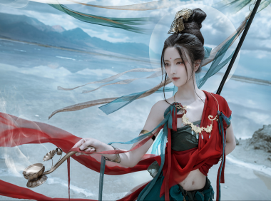 真的菜菜cosplay敦煌飞天有多美？羡煞想要盗图的印度人