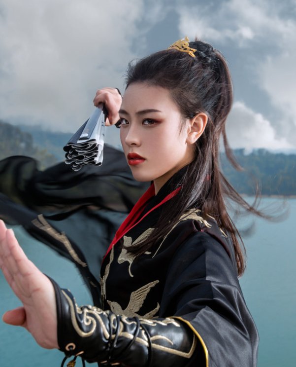 网络红人凌云 峨眉武术直逼心弦招式又爽又飒！