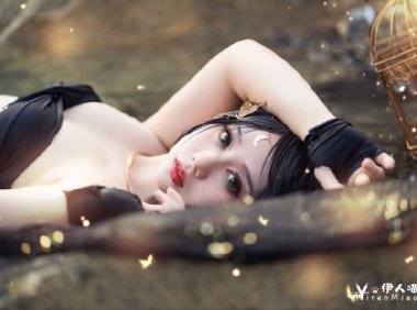 镜酱鬼刀风铃公主cos作品清新唯美的画面 堪比视觉盛宴